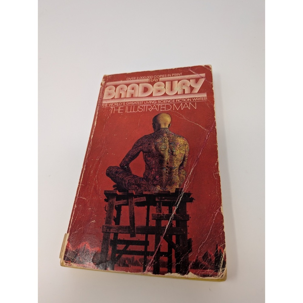 The Illustrated Man by Ray Bradbury Paperback Book Vintage Sci-Fi Novel